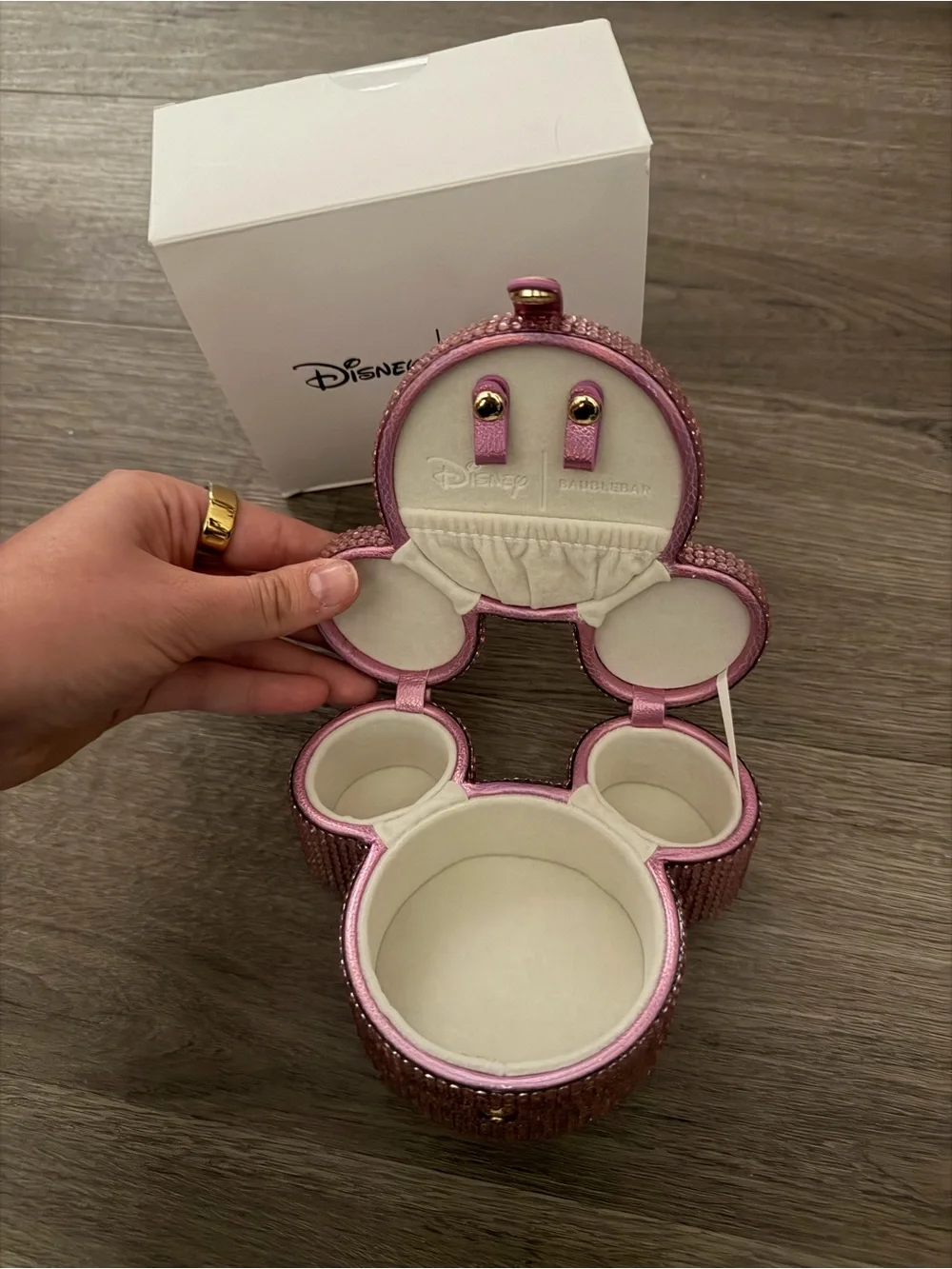Disney Baublebar Mickey Mouse Jewelry Box